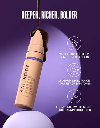 Deep Violet Self Tanning Mousse