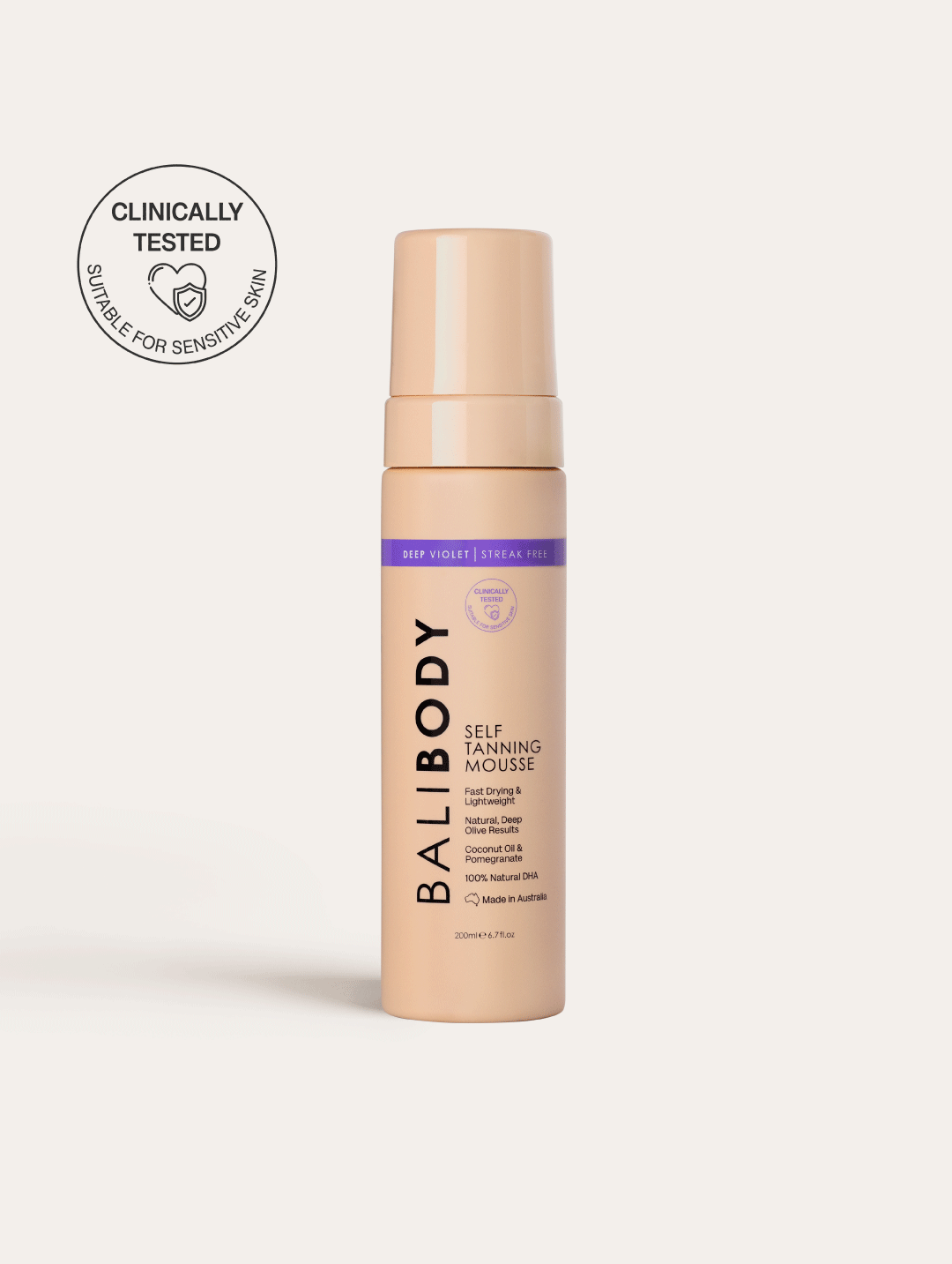 Deep Violet Self Tanning Mousse